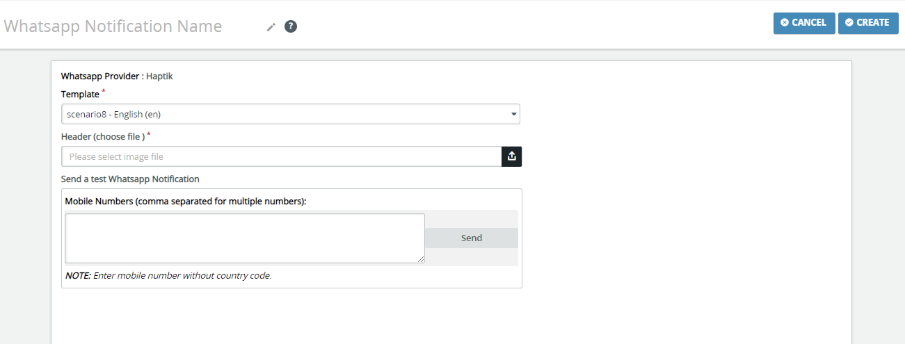 Upload an approved media file (ensure compatibility with your chosen third-party provider).