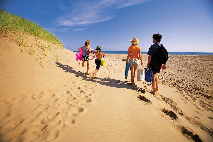 Families will enjoy the uncrowded beaches and long stretches of sand on Prince Edward Island, Canada. 