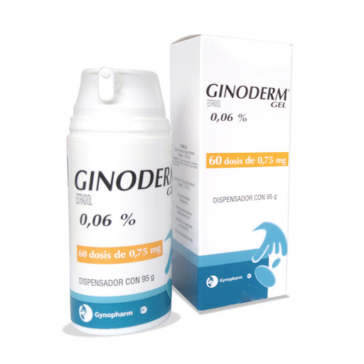Ginoderm 0 06 gel frasco x95g la francol estradiol