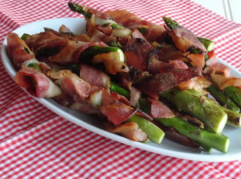 Bacon Wrapped Grilled Asparagus