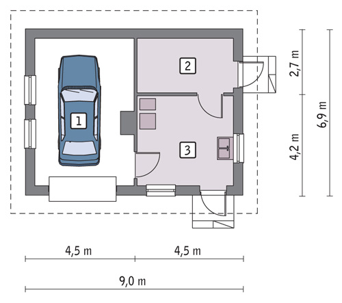 G35 - Rzut parteru