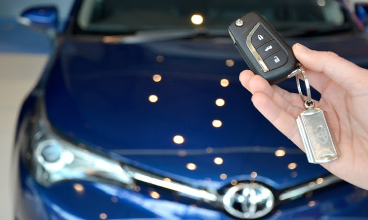 The world's top-selling carmaker will use analogue keys as it races to get cars to customers in Japan. Picture: TOYOTA.CO.UK