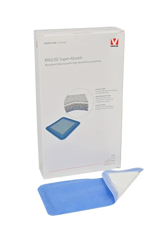 KRUUSE Super-Absorb Kompress, 10 x 20 cm, 10 st