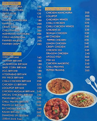 Karthikeya Diamond Restaurant menu 2