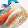 jordan delta 2 light smoke gray / total orange / light photo blue / white