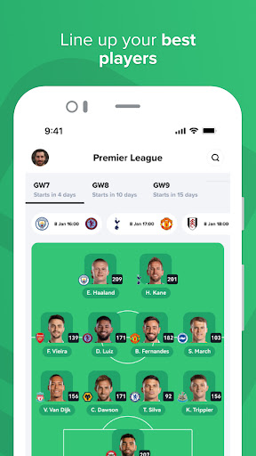 Screenshot Bemanager: Fantasy Football