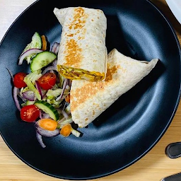 Veg Kebab Korma Wrap