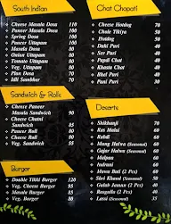 Vikas Sweets & Restaurant menu 4