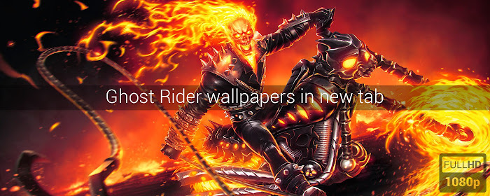 Ghost Rider Marvel Wallpapers New Tab marquee promo image