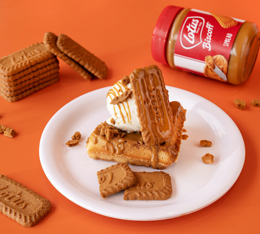 Lotus Biscoff Waffle