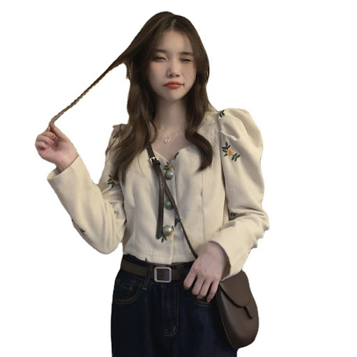 Title 2, Autumn Design With Short Square Collar Jacket I...