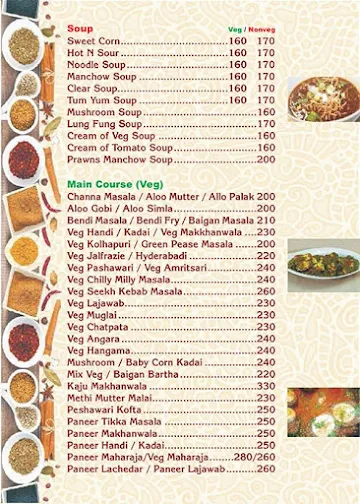 Priyanka Bar & Restaurant menu 