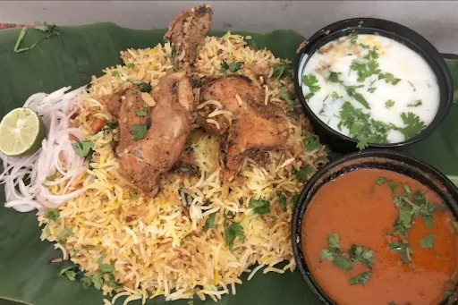 Gongura Chicken Biryani