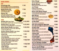 Koshe Kosha-Behala menu 3