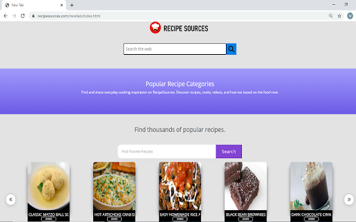 Recipe Sources