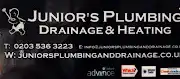 Juniors Plumbing, Drainage & Heating Logo