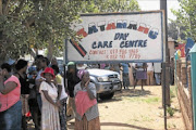 SHOCKED: Neighbours and other residents can't believe that Ratanang Day Care Centre owner  Kate Legodi has been murdered. PHOTO: DONDO HLONGWANE