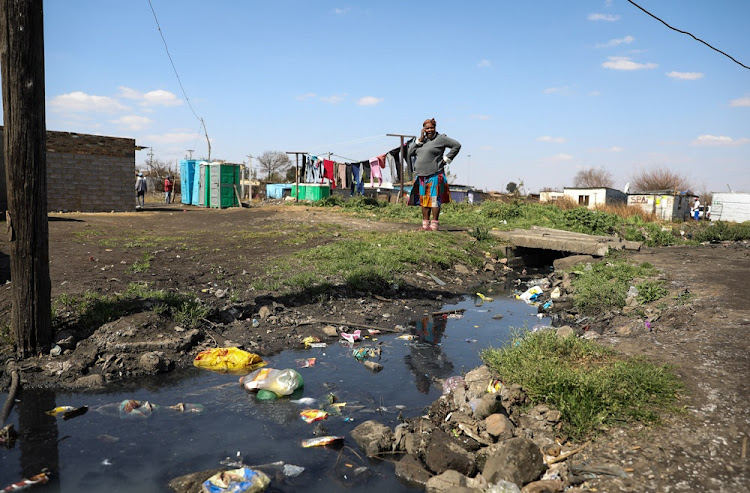 19 August 2019: The Human Rights Commission together with community members of Kliptown went of a walk-about of the area identifying some of the work that still need to be done, including housing, water and sanitation as well as electricity. Raw sewege flowing down the streets is a common sight in the township.