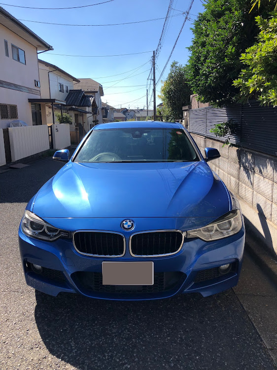320d M Sportの洗車・Bliss RS・クレポリメイトナチュラル・BMW・エストリルブルーに関するカスタム事例の投稿画像1枚目