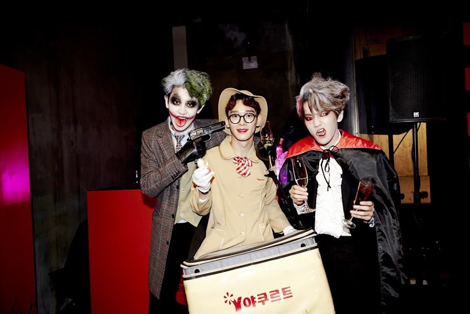 EXO at SM Halloween Party 2014