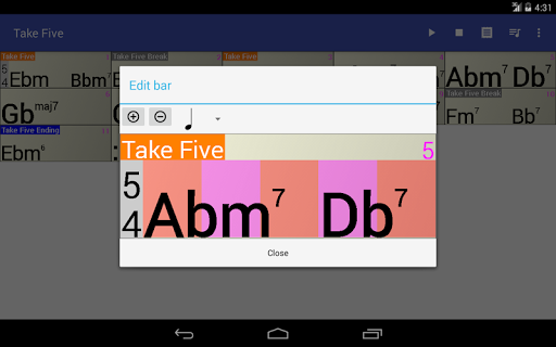 Band2Play - Chord Progression Player