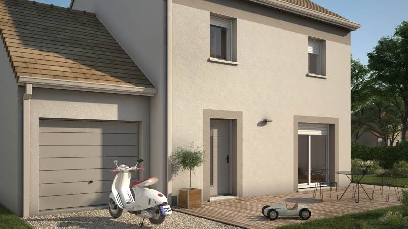 Vente maison neuve 5 pièces 74 m² à Lesigny (77150), 274 000 €