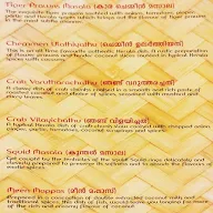 Kettuvallam menu 3