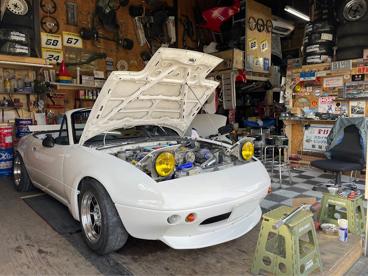 アルトワークスのRTMS CHINO BASE・八ヶ岳PAのもりそば美味し！・アルト？キャロル？・非常事態宣言前夜・BOSS、11代目ロドに関するカスタム事例の投稿画像6枚目