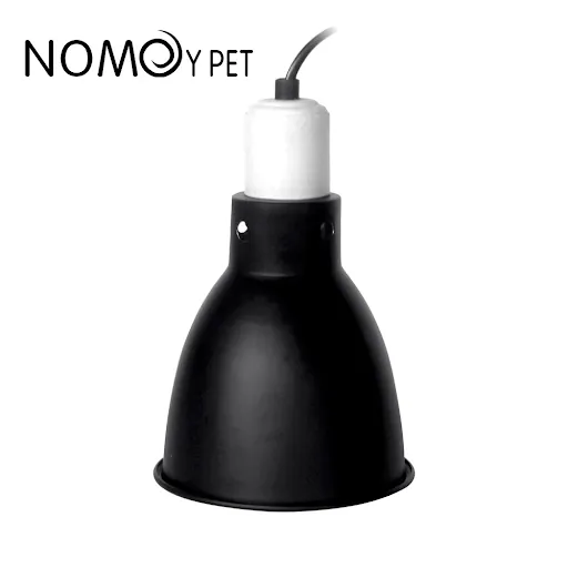 5.5 Inch Reptile Deep Dome Lampshade Snakes Lizards Geckos Terrariums Light Fixture Reptile Lamp Cap Optical Reflection 