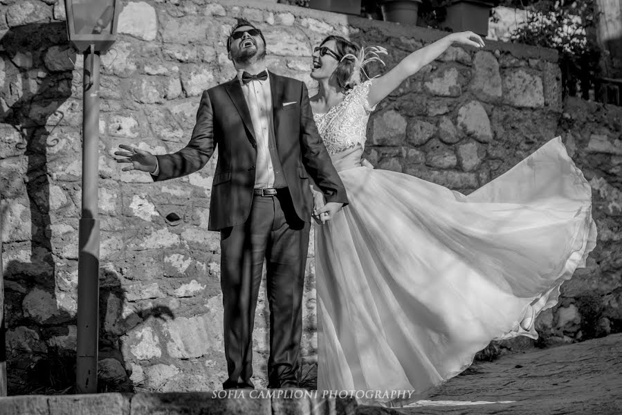 結婚式の写真家Sofia Camplioni (sofiacamplioni)。2月19日の写真