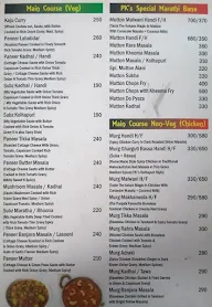 Pk Biryani House menu 1