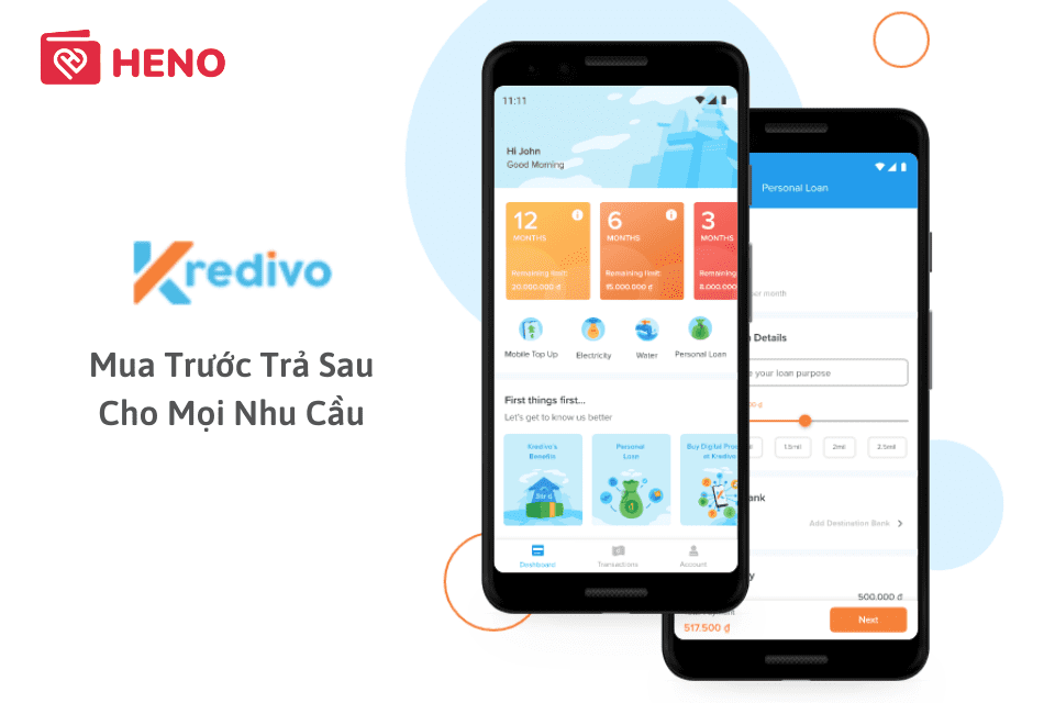 Ứng dụng mua trước trả sau Kredivo