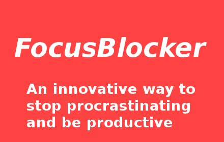 FocusBlocker small promo image