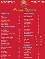 Panda Express menu 2