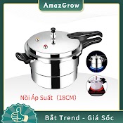 Nồi Áp Suất Đa Năng Mini Phù Hợp Mọi Gia Đình Dùng Được Mọi Loại Bếp Hàng Nhập Khẩu - Không Kèm Xửng Hấp