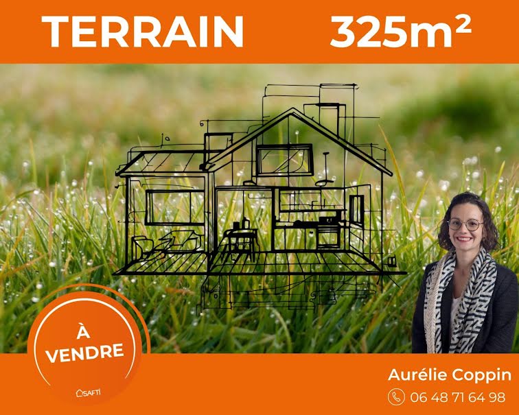 Vente terrain  325 m² à Saint-Romain-de-Jalionas (38460), 115 000 €