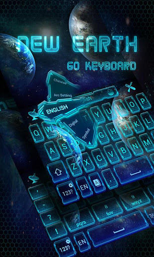 New Earth GO Keyboard Theme