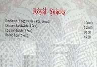 Royal Huts menu 2