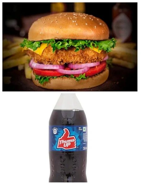 2 Crispy Chicken Burger + 2 Cold Drink 250Ml