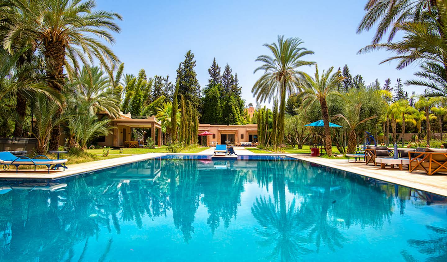 Propriété avec piscine et jardin Marrakech