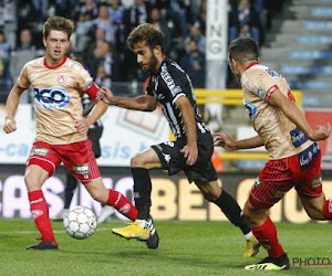 Le capitaine de Courtrai Hannes Van der Bruggen est ravi de la victoire à Charleroi