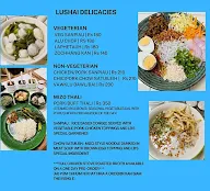Lushai Beanery menu 1