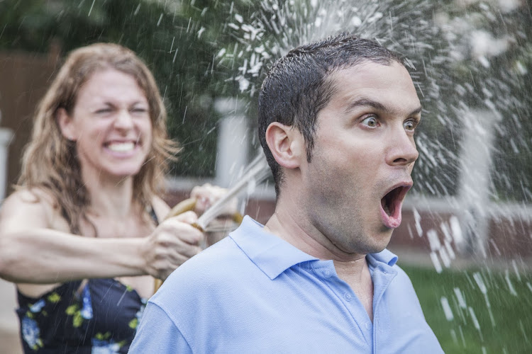 Once you've wrestled that garden hose away from water wasters, resist the urge to blast them with it.