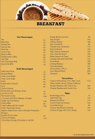 The Krishna Lila Regency menu 1