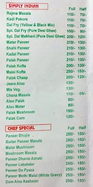 Kwality Dhaba menu 2