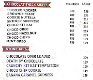 The Legendary Milkshakes Bar menu 3