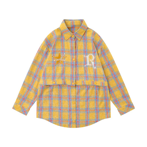 Title 7, Mens Plaid Long Sleeve Coat featuring Niche De...