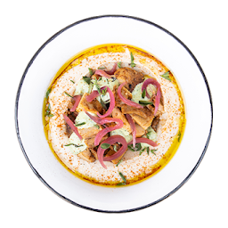 Chicken Shawarma Hummus Bowl