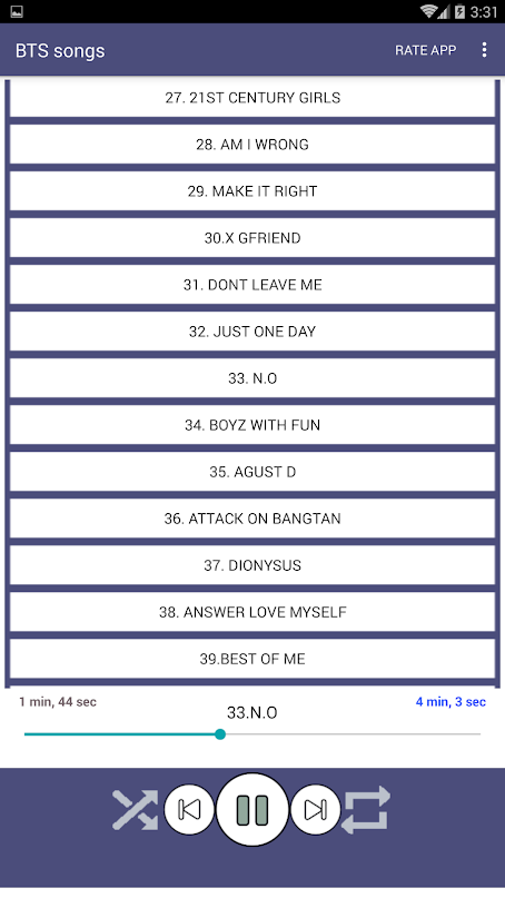 100 BTS Songs Offline (Kpop Songs)