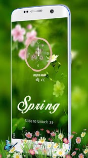 Spring flower aroma dew Theme - náhled